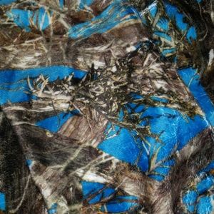 Blue Infinity Camo Scarf